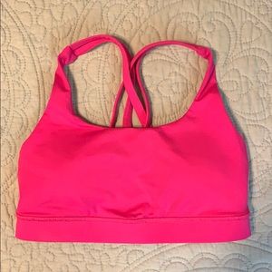 Lululemon Hot Pink Sports Bra